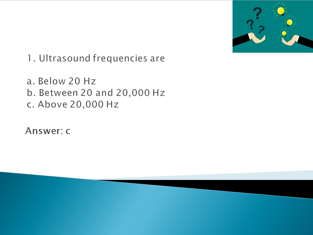 Chapter 1 : Introduction to Ultrasound
