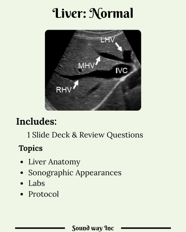 Chapter 2 : Liver: Normal