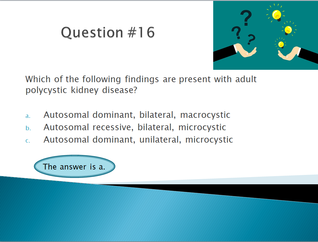 Chapter 11: Urinary System and Adrenal Glands: Abnormal